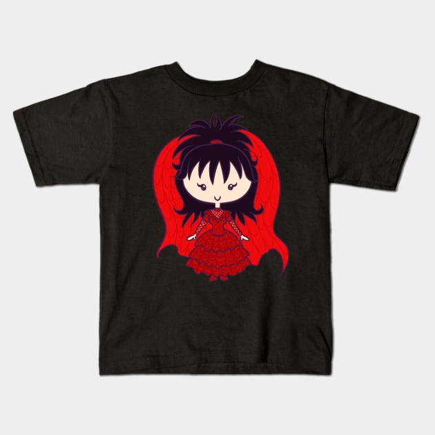 Lydia Deetz - Lil' CutiE Kids T-Shirt by Ellador